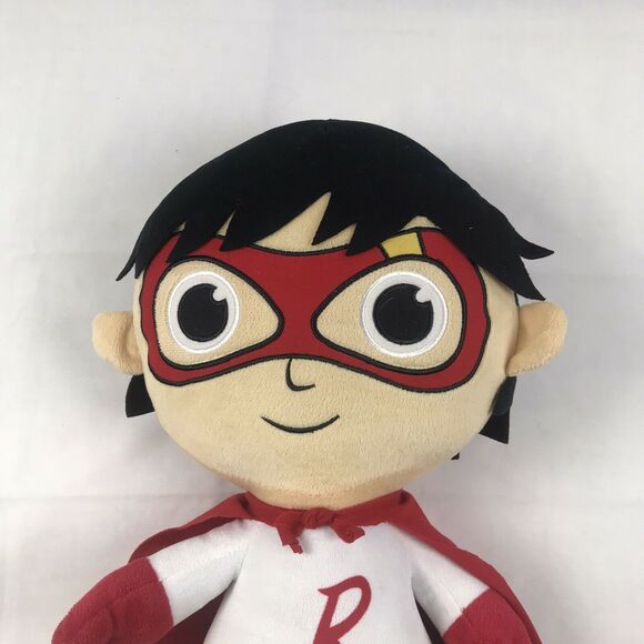 18" Ryan's World Plush Pillow Buddy Red Titan Boy‎ Super Hero Stuffed Toy Gift - Picture 4 of 5